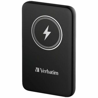 Verbatim Powerbank indukcyjny `n` Go 15W 5000mAh Trådlös Magnetisk svart/black 32240