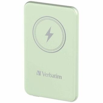 Verbatim Powerbank indukcyjny `n` Go 15W 5000mAh Trådlös Magnetisk grön/green 32241