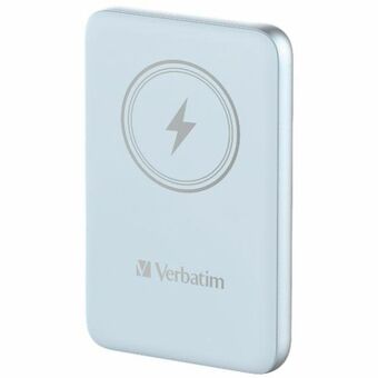 Verbatim Powerbank indukcyjny `n` Go 15W 5000mAh trådlös magnetisk blå 32242