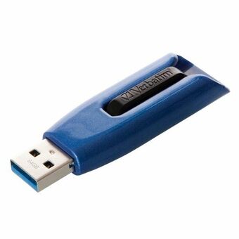 Verbatim Pendrive 64GB USB-A 3.2 V3 MAX blå 49807