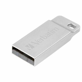 Verbatim Pendrive 64GB USB-A 2.0 Metal Executive silver 98750