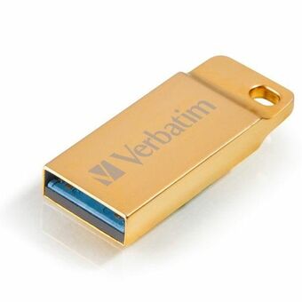 Verbatim Pendrive 64GB USB-A 3.2 Metal Executive guld/gold 99106