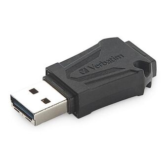 Verbatim Pendrive 16GB USB-A 2.0 ToughMAX svart/black 49330