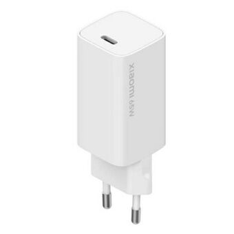 Xiaomi nätdel Snabbladdare 65W GaN + USB Type-C PD 3.0-kabel vit/white 29188