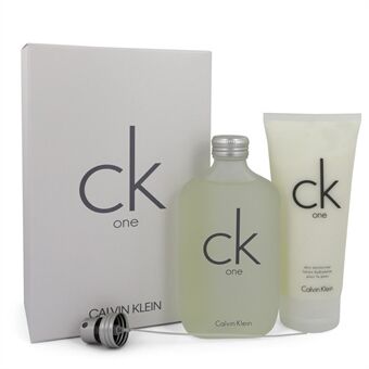 Ck One by Calvin Klein - Gift Set -- 6.7 oz Eau De Toilette Spray + 6.7 oz Body Moisturizer - för män