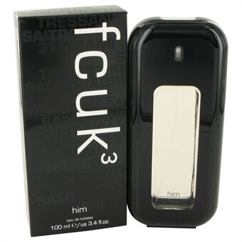 Fcuk 3 by French Connection - Eau De Toilette Spray 100 ml - för män