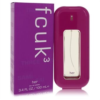 Fcuk 3 by French Connection - Eau De Toilette Spray 100 ml - för kvinnor