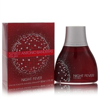 Spirit Night Fever by Antonio Banderas - Eau De Toilette Spray 50 ml - för män