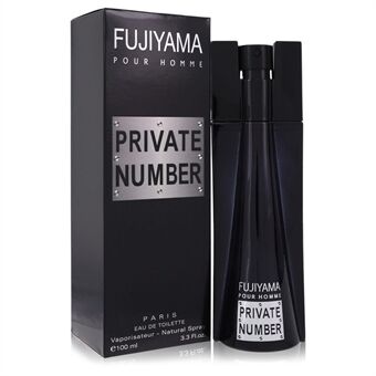 Fujiyama Private Number by Succes De Paris - Eau De Toilette Spray 100 ml - för män