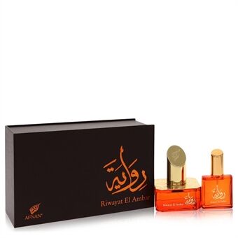 Riwayat El Ambar by Afnan - Eau De Parfum Spray + Free .67 oz Travel EDP Spray 50 ml - för kvinnor