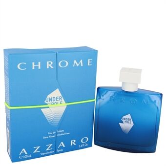 Chrome Under The Pole by Azzaro - Eau De Toilette Spray (Alcohol Free) 100 ml - för män