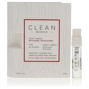 Clean Terra Woods Reserve Blend by Clean - Vial (sample) 1 ml - för kvinnor