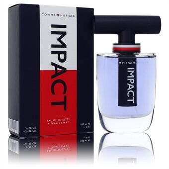 Tommy Hilfiger Impact by Tommy Hilfiger - Gift Set -- 3.4 oz Eau De Toilette Spray + .14 oz Travel EDT Spray - för män