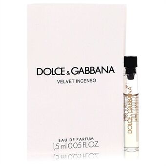 Dolce & Gabbana Velvet Incenso by Dolce & Gabbana - Vial (sample) 1 ml - för kvinnor