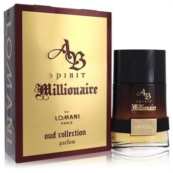 Spirit Millionaire Oud Collection by Lomani - Eau De Parfum Spray (Unboxed) 100 ml - för män