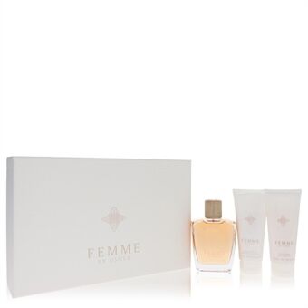 Usher Femme by Usher - Gift Set -- 3.4 oz Eau De Parfum Spray + 3.4 oz Body Lotion + 3.4 oz Shower Gel - för kvinnor