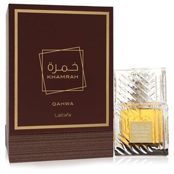 Lattafa Khamrah Qahwa by Lattafa - Eau De Parfum Spray (Unisex) 100 ml - för män