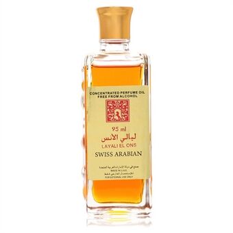 Swiss Arabian Layali El Ons by Swiss Arabian - Concentrated Perfume Oil Free From Alcohol (Unboxed) 95 ml - för kvinnor