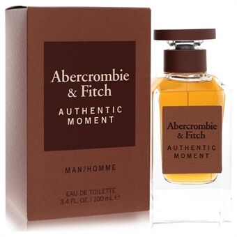 Abercrombie & Fitch Authentic Moment by Abercrombie & Fitch - Eau De Toilette Spray 100 ml - för män