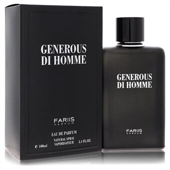 Fariis Generous Di Homme by Fariis Parfum - Eau De Parfum Spray 100 ml - för män