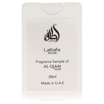 Lattafa Pride Al Qiam Silver by Lattafa - Eau De Parfum Spray (Unisex Tester) 20 ml - för män