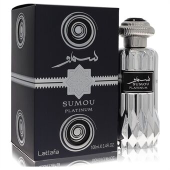 Lattafa Sumou Platinum by Lattafa - Eau De Parfum Spray (Unisex) 100 ml - för män