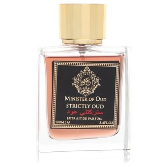 Minister Of Oud Strictly Oud by Fragrance World - Extrait De Parfum Spray (Unboxed) 100 ml - för män