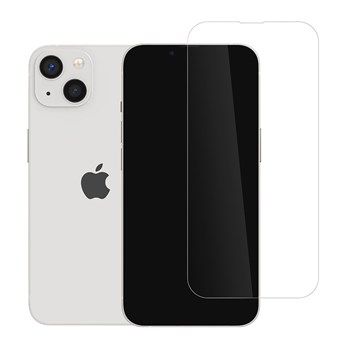 iPhone 15 & 15 Pro - Genomskinligt skärmskydd.