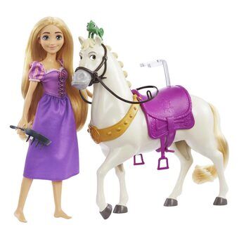 Disney Prinsessdocka - Rapunzel och Maximus