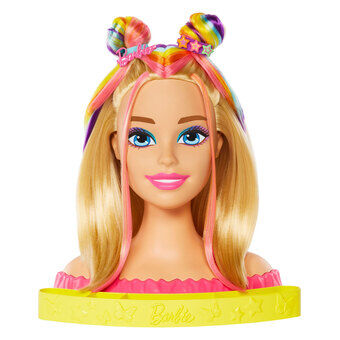 Barbie Neon Regnbåge Deluxe Kapdockhuvud