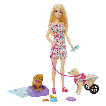 Barbie Modepop med Hundar Lekset