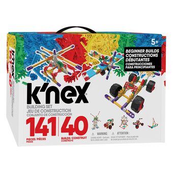 K\'Nex Classics - Nybörjarset med 40 Modeller, 141 delar.