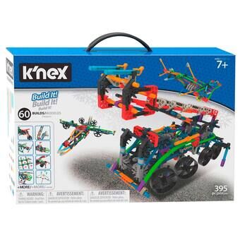 K\'Nex Byggsats 60 Modeller, 395 delar.