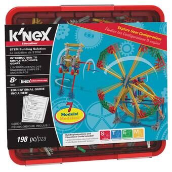 K\'Nex Byggsats Intro till Enkla Maskiner Växlar, 198st.