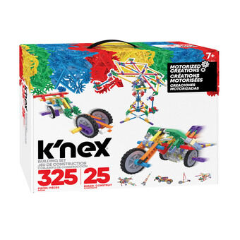 K\'Nex Byggsats Motoriserad 25 Modeller, 325 delar.