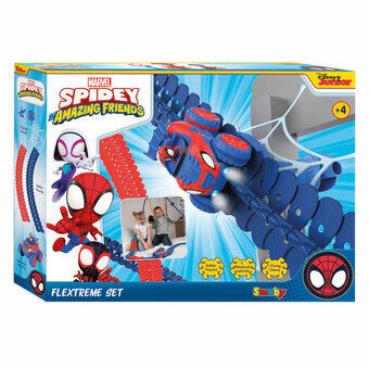 Smoby Spidey & Amazing Friends Flextreme Racerbaneset, 184 delar.