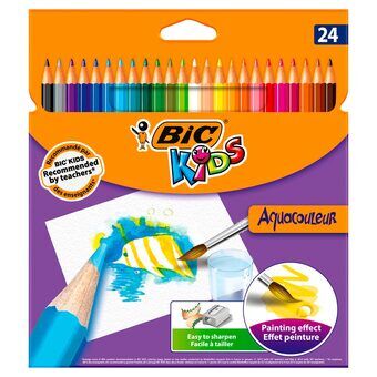 BIC Kids Aquacouleur, 24 st.