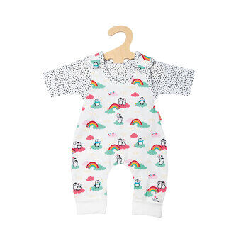 Dolls Romper Pingvin med T-shirt, 35-45 cm