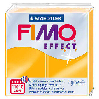 Fimo effekt modellering lera neon orange, 57gr