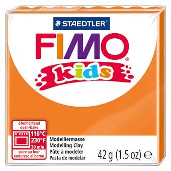 Fimo barnmodelllera, orange, 42 gr