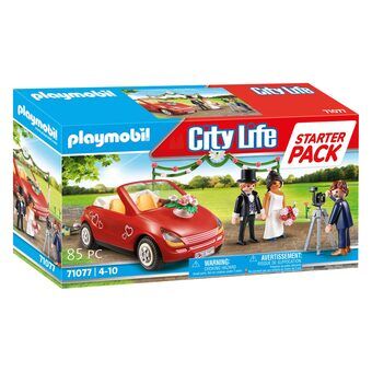 PLAYMOBIL City life startpaket bröllop - 71077