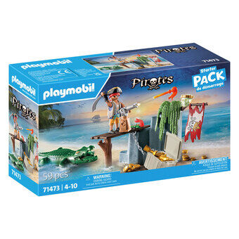 Playmobil Pirates Pirat med Alligator - 71473