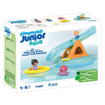 Playmobil Junior Simö med Vattenrutschbana - 71687