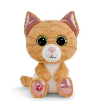 Nici glubschis plyschleksak tabby cat tabbrey, 15 cm