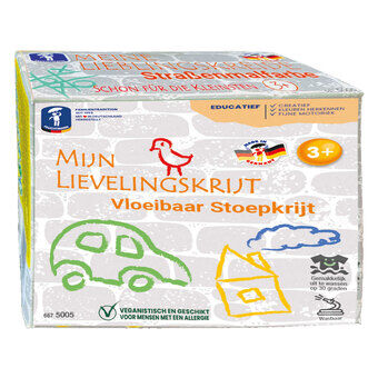 Min favoritkrita - flytande trottoarkrita, 4x100gr.