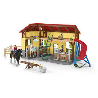 Schleich hästklubb häststall 42485