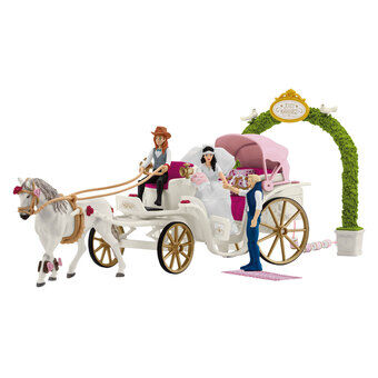 schleich HORSE CLUB Bröllopskärra 42641