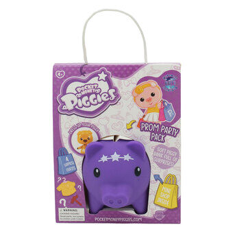 Pockey Money Piggies Lekfigur med Spargris - Prom Party Pack