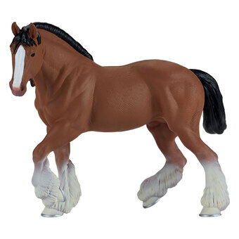 Mojo Horse World Brun Clydesdale Häst - 381084