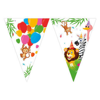 Pappersflaggspel FSC Jungle Ballonger. 3 meter.